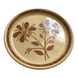 Set of eight vintage 70s plates
