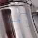 Puiforcat, tea and coffee service, 4 pieces, solid silver Minerva, excellent condition.