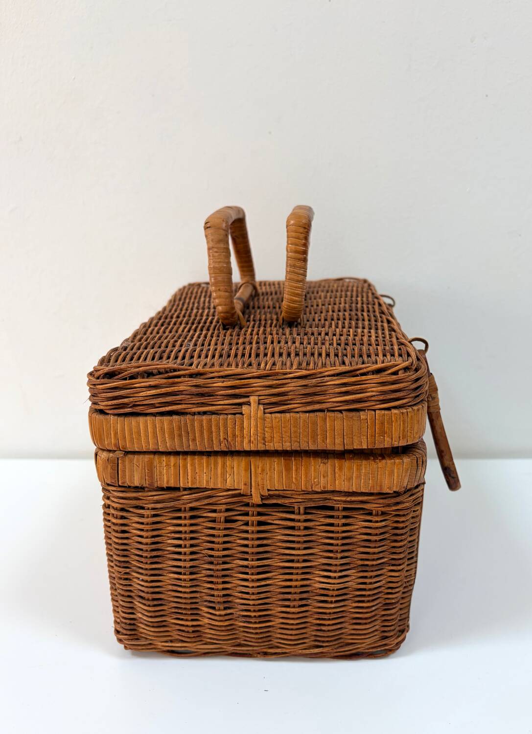 Rattan basket, 1960s