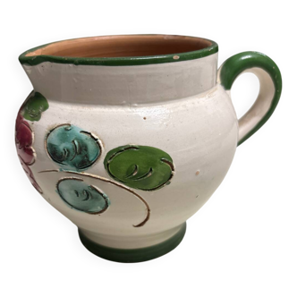 Monaco ceramic round pitcher