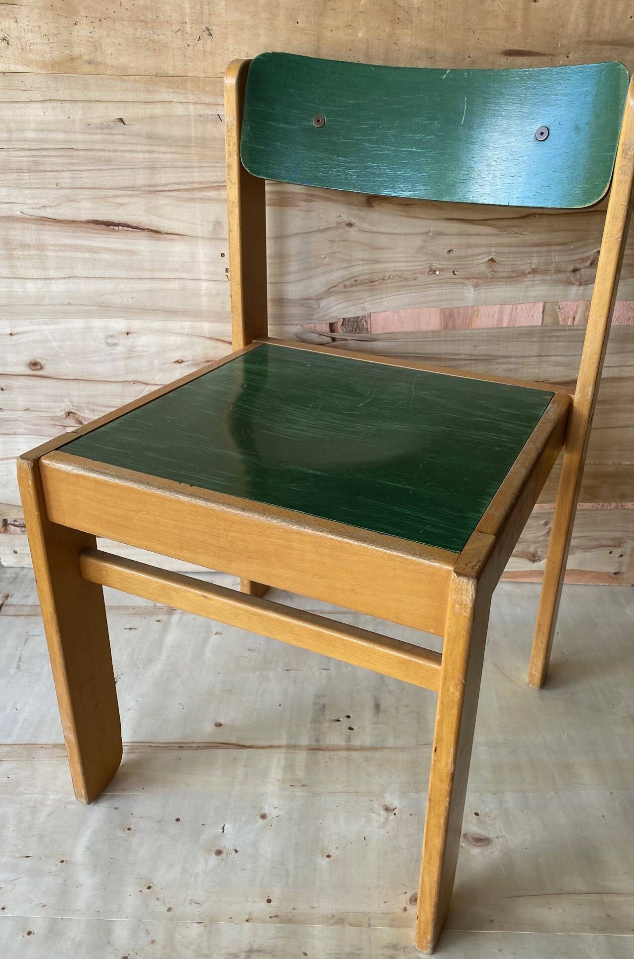Set of 6 Baumann chairs 1984