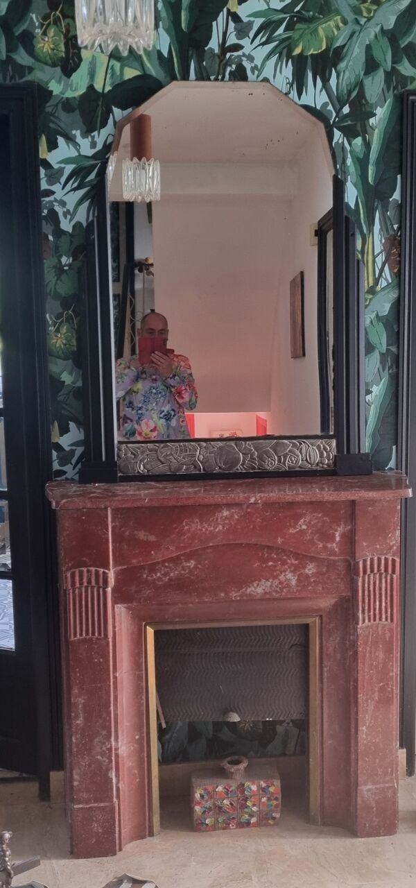 Miroir Trumeau Art Déco Art Nouveau