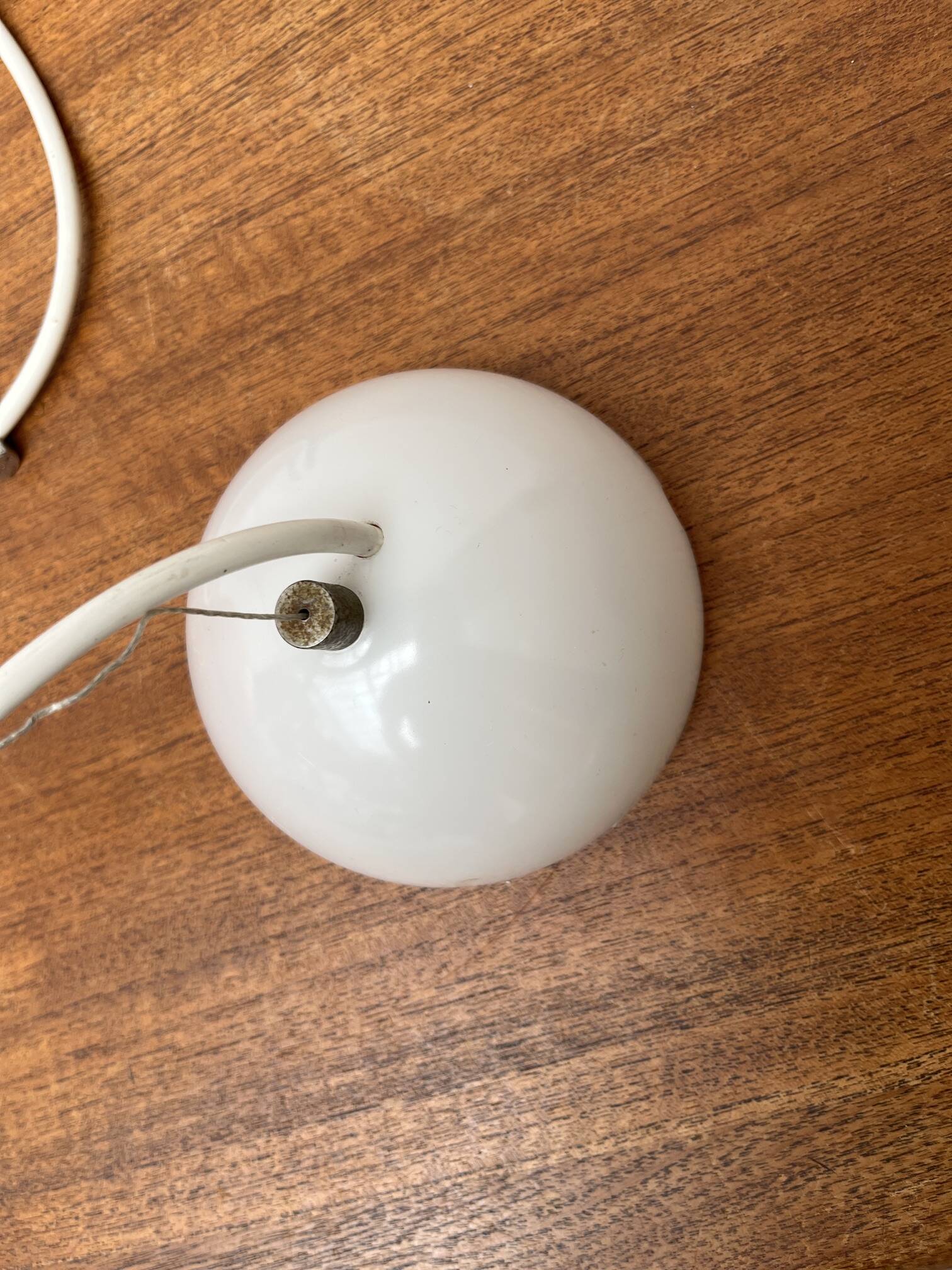 Suspended lamp Zurich Italian from the space age mid-century by Luigi Massoni for Guzzini.