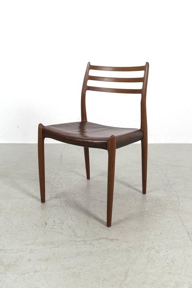 Chaise vintage par Niels Otto Møller