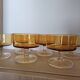 Amber Luminarc glasses/cups