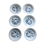 Set of 6 dessert plates
