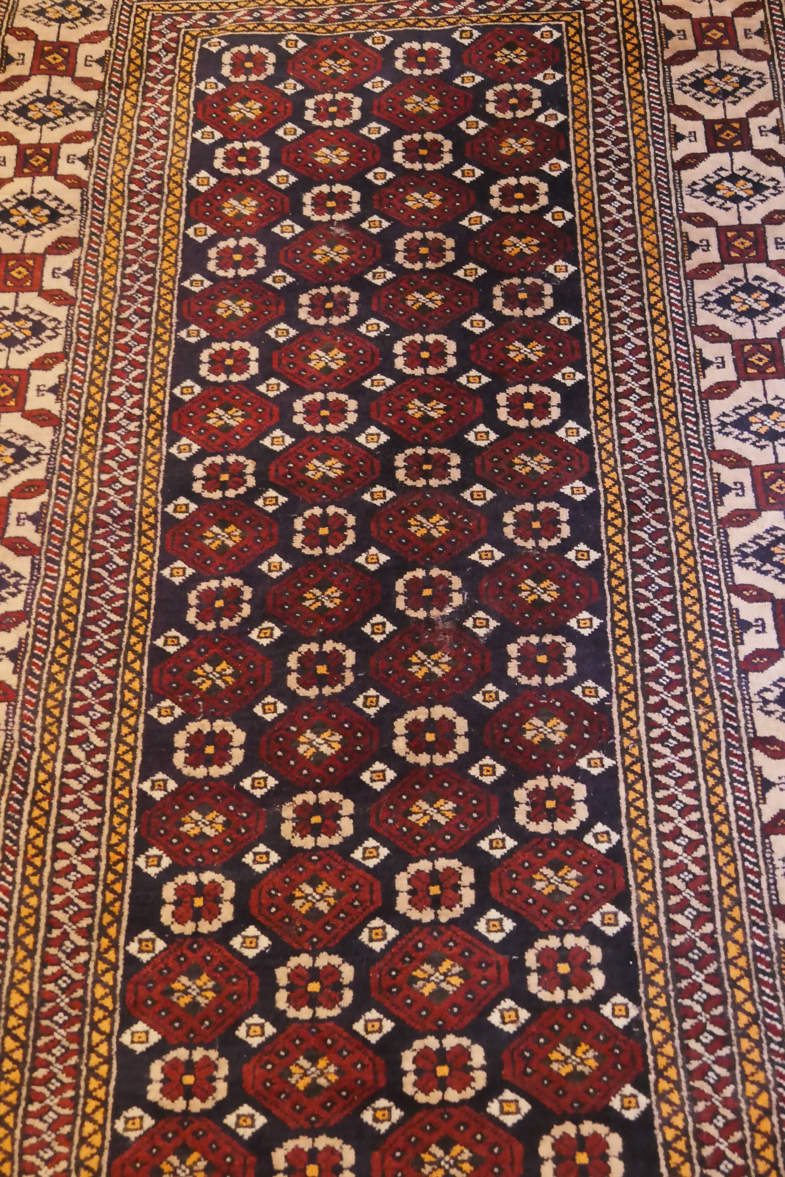 Handmade Persian oriental rug Beloutch 195 x 110 cm