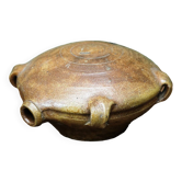 Stoneware gourd toad