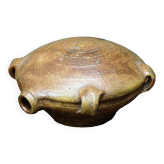 Stoneware gourd toad