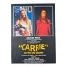 Affiche cinéma originale "Carrie au bal du diable" Brian de Palma 40x60cm 1976