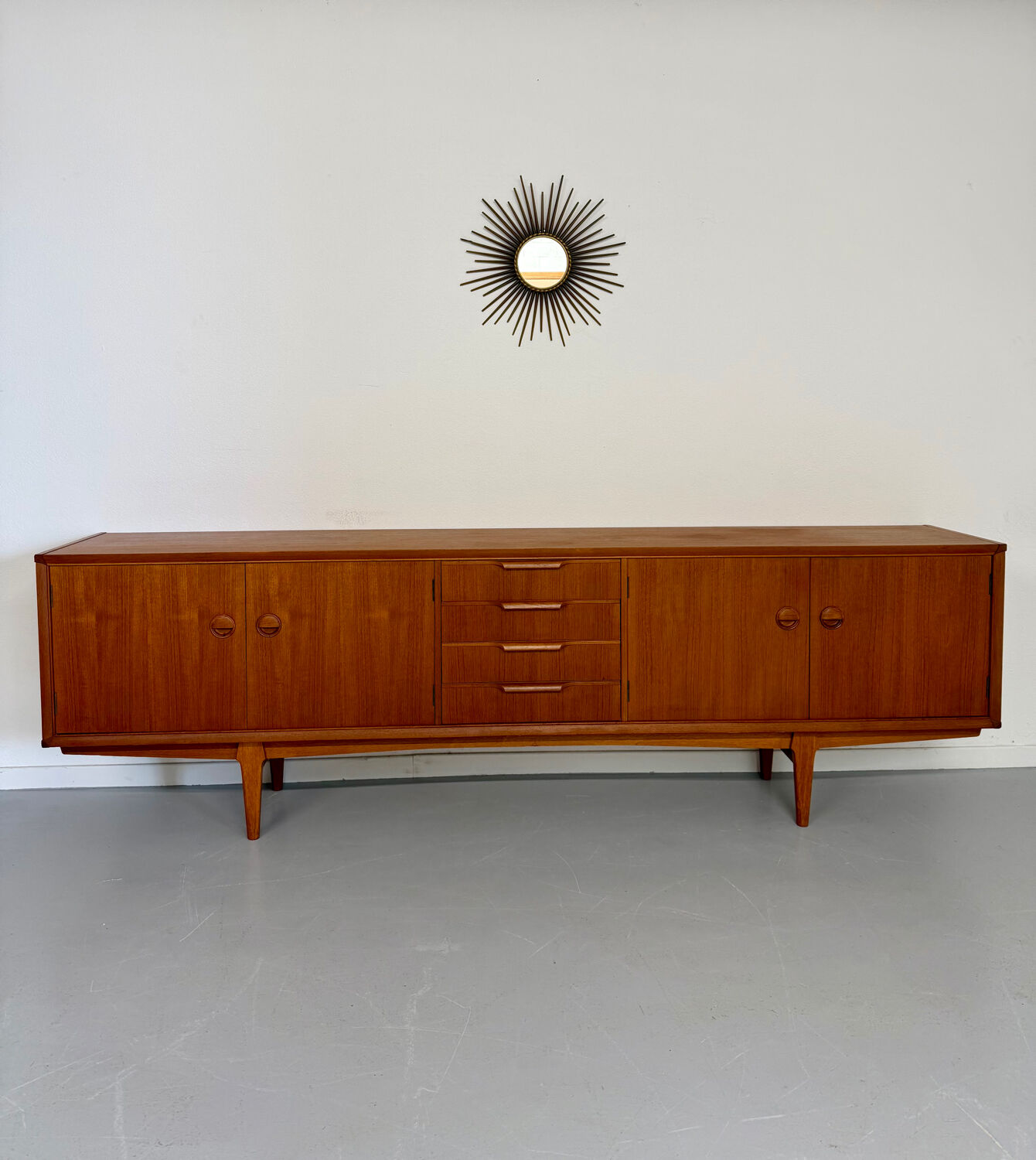 Vintage Scandinavian sideboard designed by Marten Franckena Fristho.