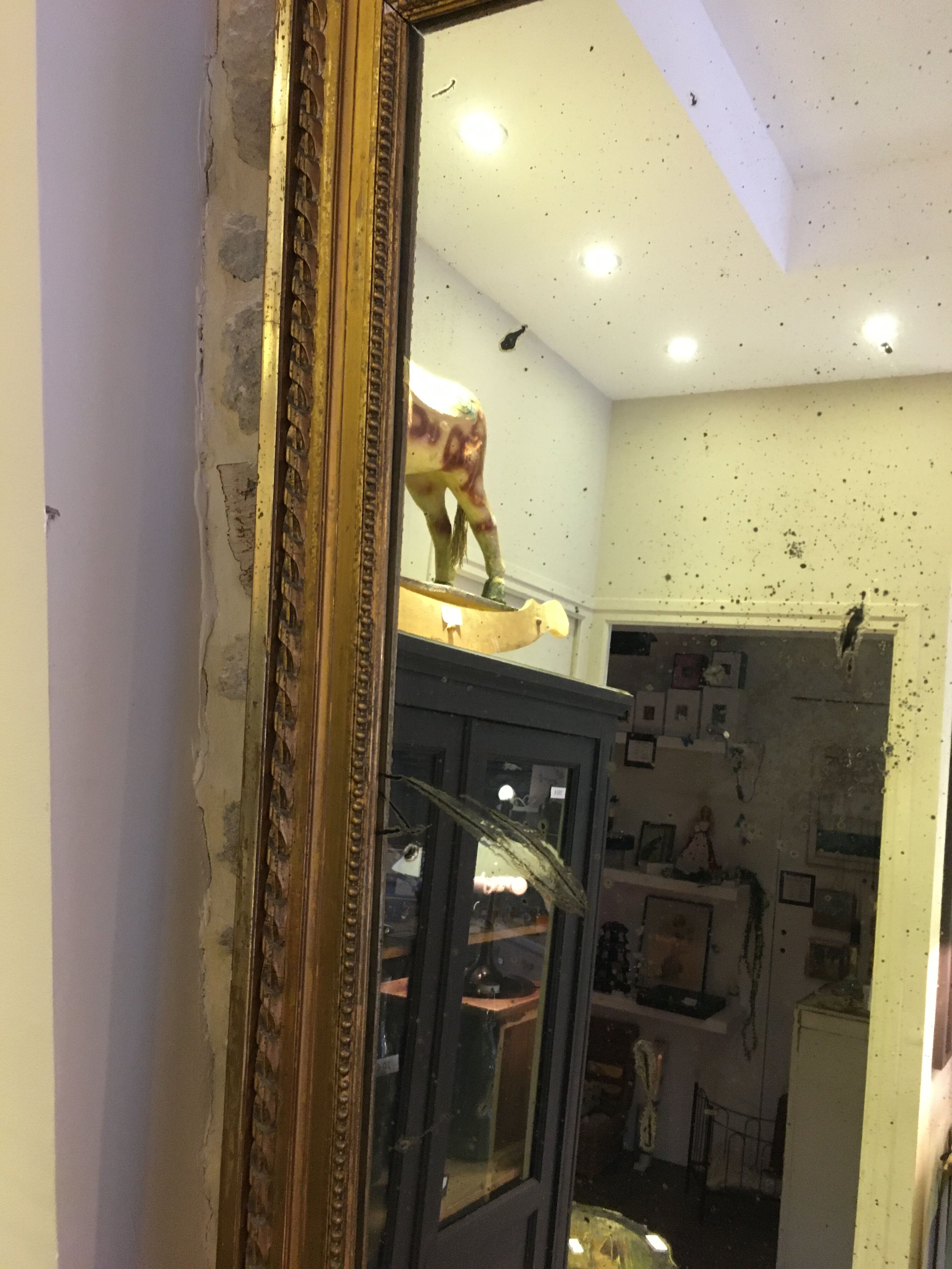 Old mirror Louis XVI style