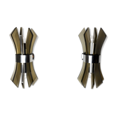 Pair of Veca sconces in Bakelite, Italy, 1970