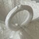 White earthenware plate
