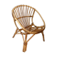 Vintage children's rattan armchair, bamboo rattan chair