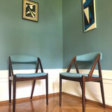 Chairs, model 31, designed by Kai Kristiansen for Schou Andersen 1960