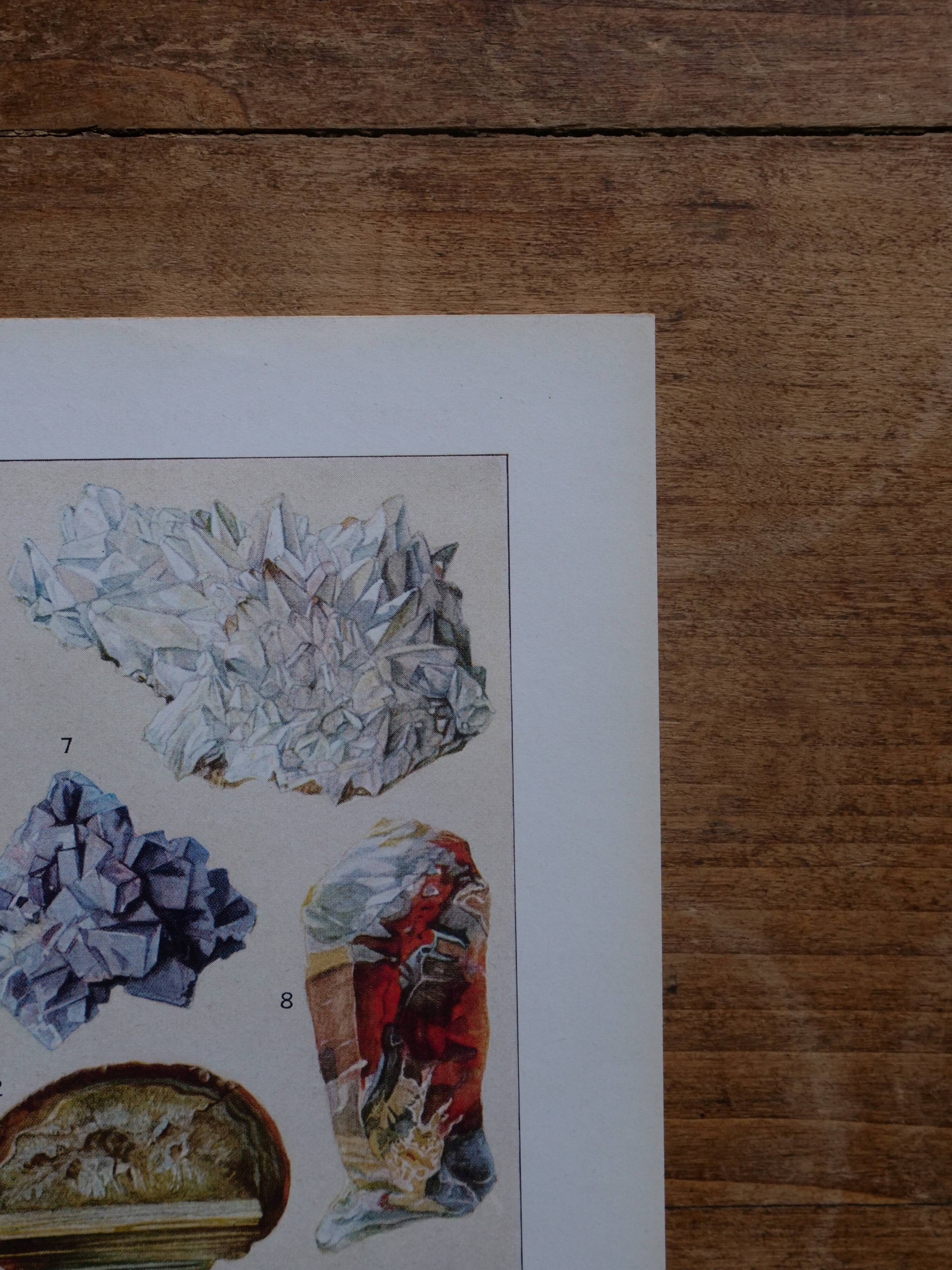 Original mineral lithograph