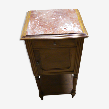 bedside table chene desus marble