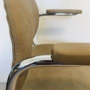 Vintage Biege Office Arm Chair from Kovona Model K-107, Czechoslovakia 1970’s