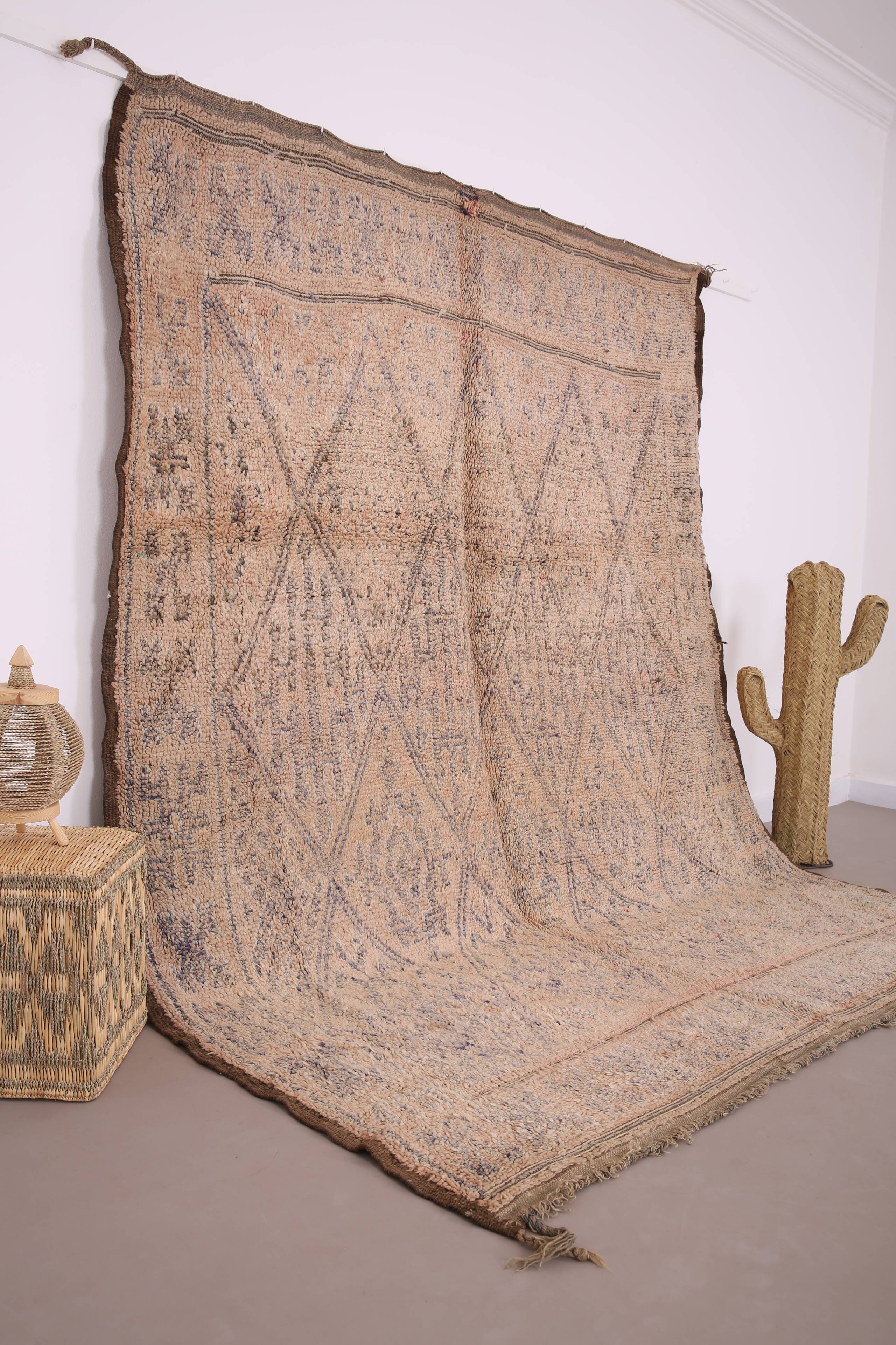 Vintage Handmade Berber Rug 226 CM X 291 CM