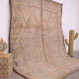 Vintage Handmade Berber Rug 226 CM X 291 CM