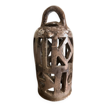 openwork ceramic lamp