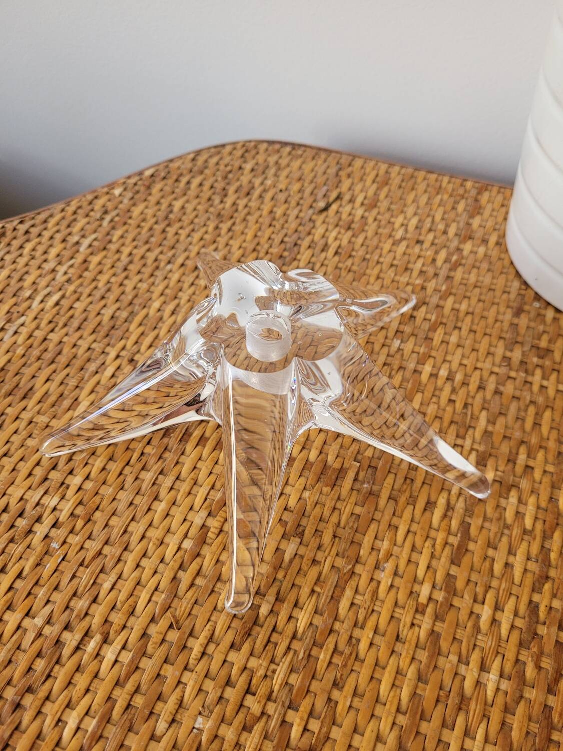 Daum crystal candle holder no. 2