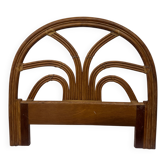 Rattan headboard