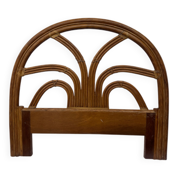 Rattan headboard