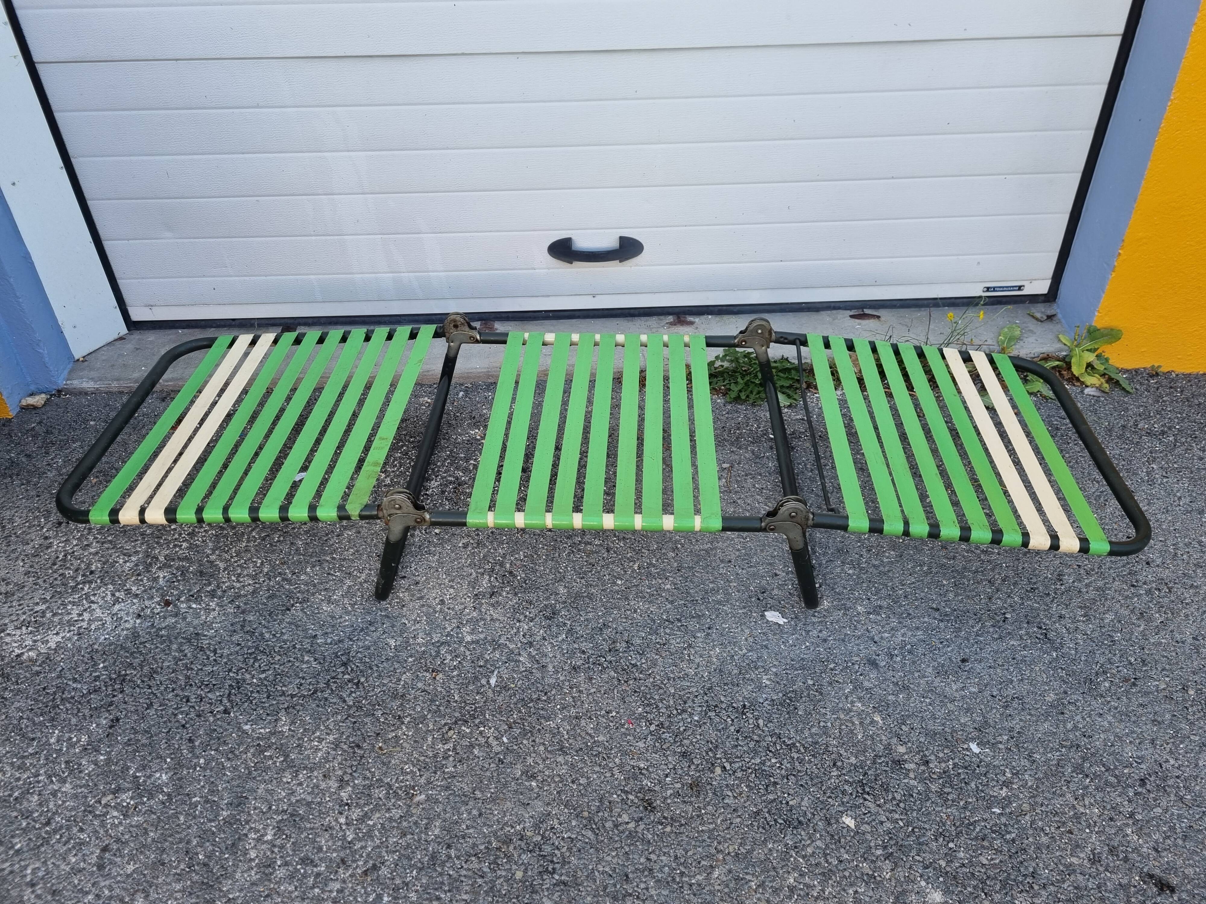 Foldable bed camping 1970