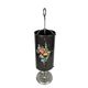 Dutch design - Umbrella bin (or umbrella stand) - hand-painted - enamel
