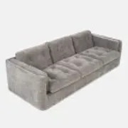 Canapé BERGEN gris, design scandinave