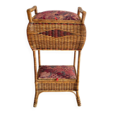 Rattan and textile worker, 2 chests, 1960s