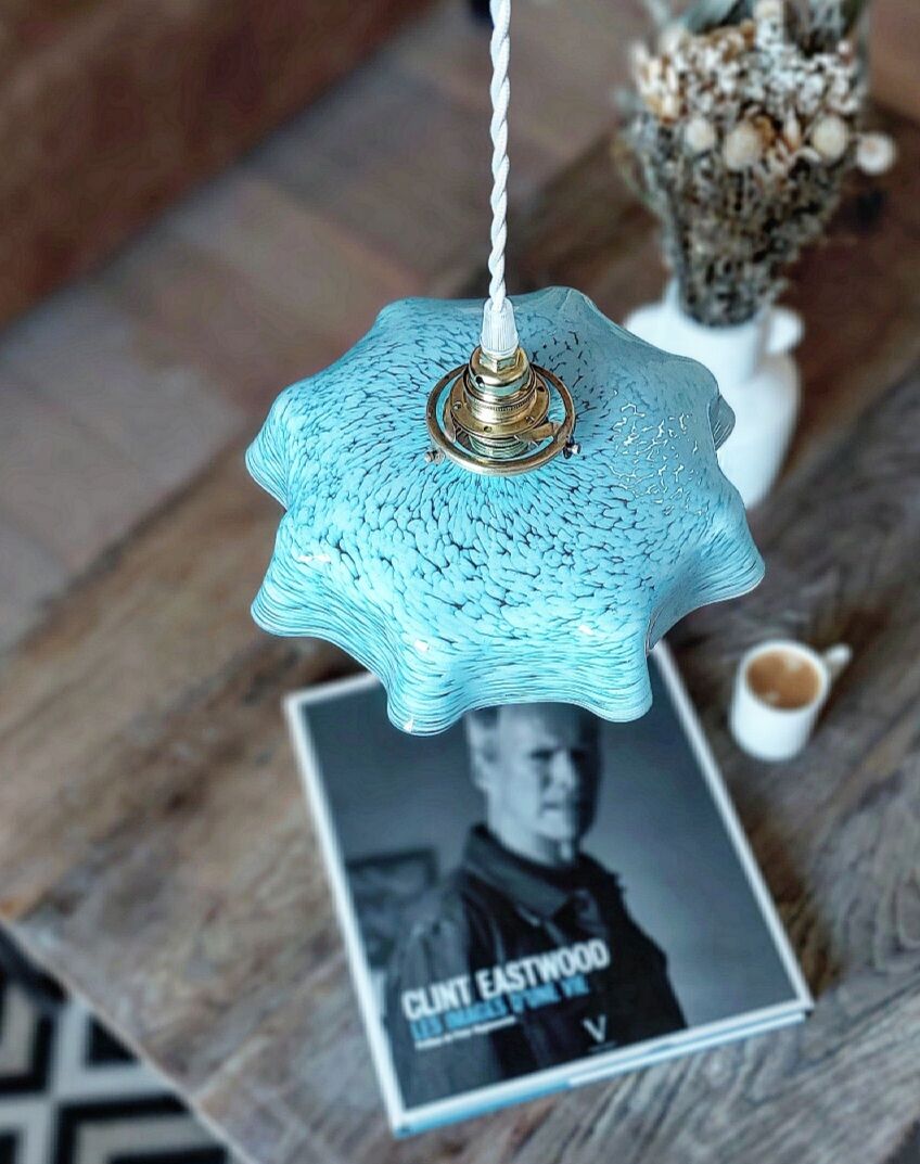 Clichy glass pendant light