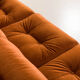 Italian vintage Brusnelli 3 person sofa, 1970s