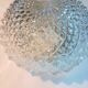 Cast glass ceiling lamp