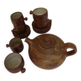 13 piece stoneware coffee/tea set