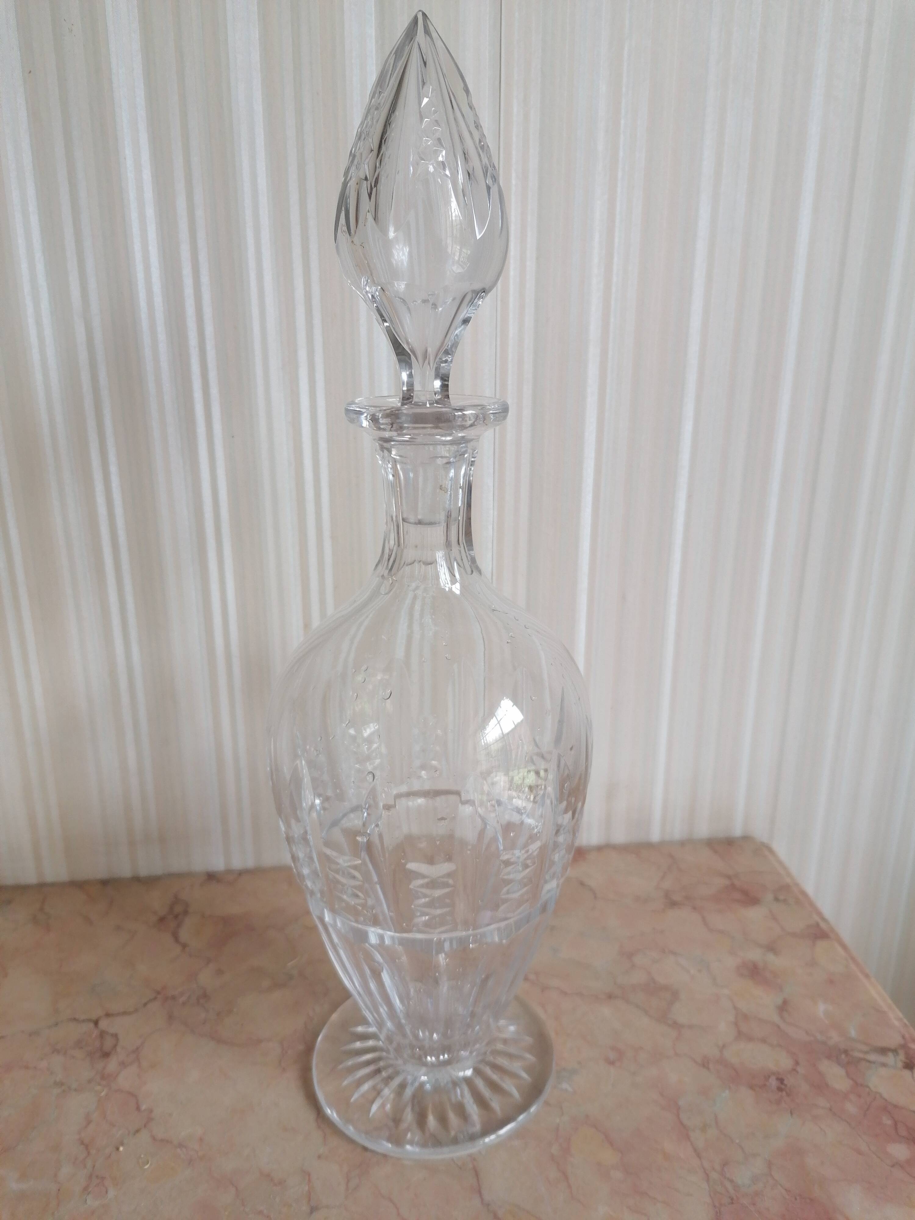 crystal carafe by Baccarat