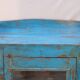 Buffet en teck birman avec patine bleue d'origine