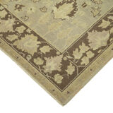 1970s Handwoven One-of-a-Kind Anatolian Beige Rug 140 cm x 328 cm