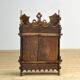 Pine folk art cabinet, circa 1920