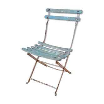 Old folding chair for children