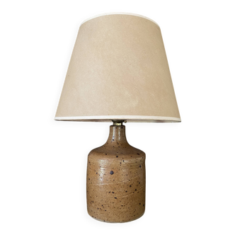 Ceramic lamp, new fabric cable, paper lampshade