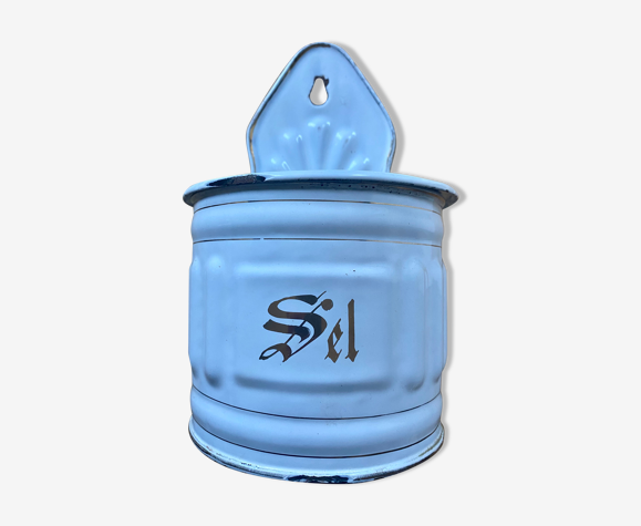 Pot à sel émaillé
