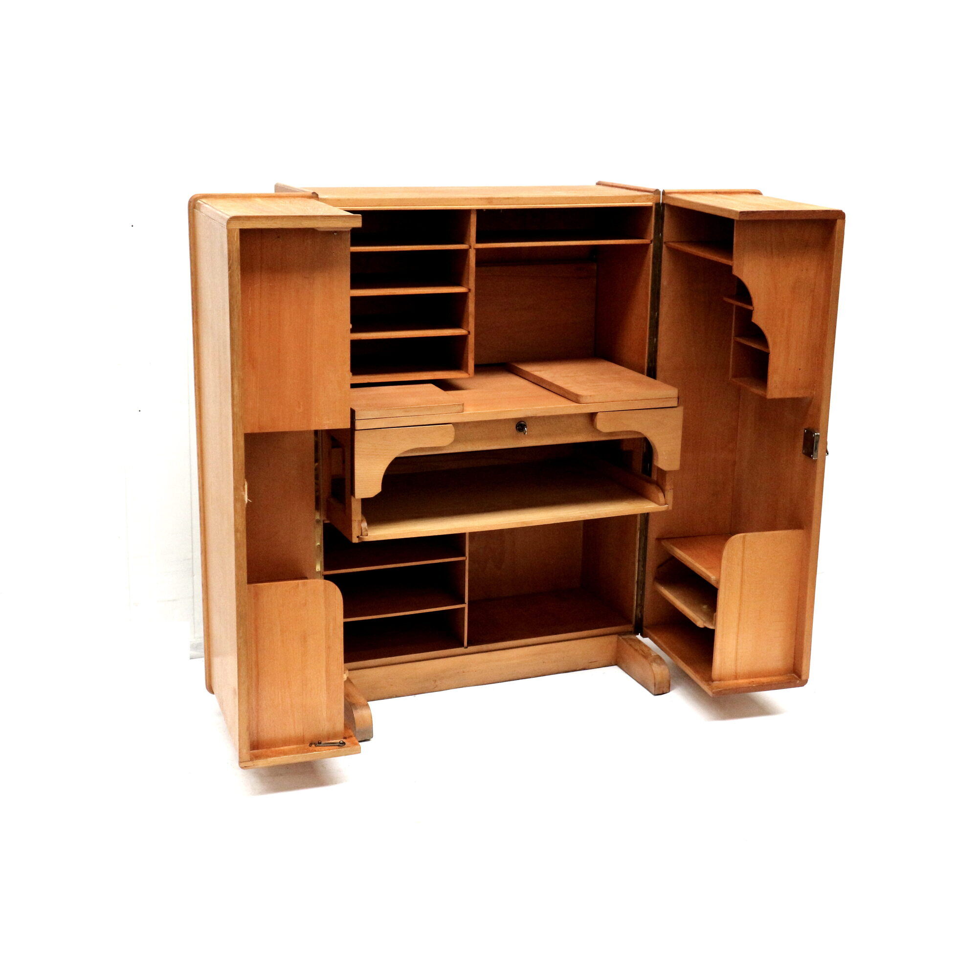 Vintage desk, secretary 'Magic Box' designed by Mummenthaler & Meier in 1955