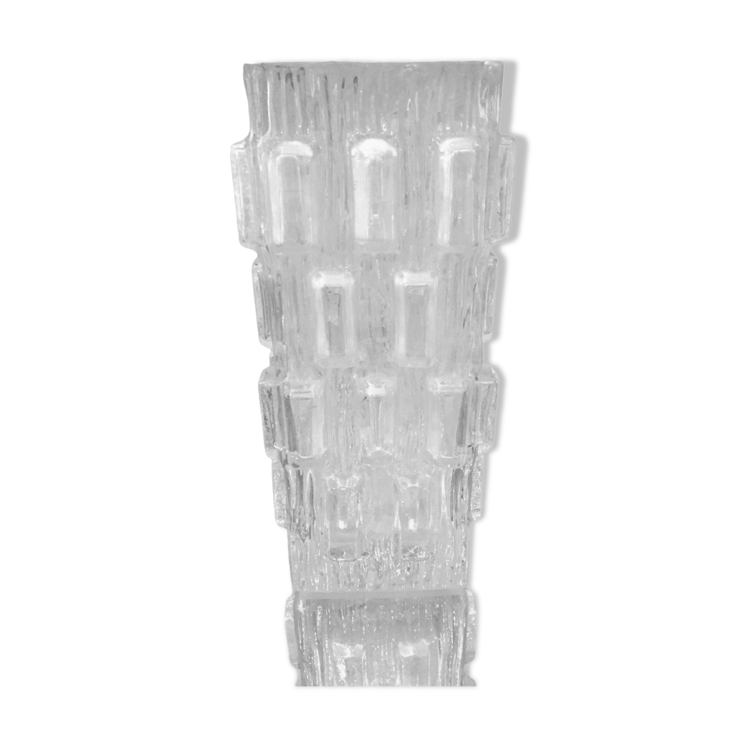 Vase art deco rectangle