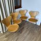 Set of 4 Serie 7 chairs (3107) by Arne Jacobsen / Fritz Hansen
