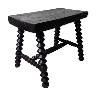 Tabouret art populaire breton