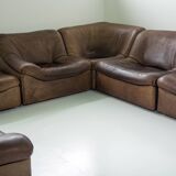 Vintage De Sede DS-46 Modular Sofa + Armchair with Footstool – Year