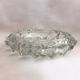 France crystal pocket ashtray